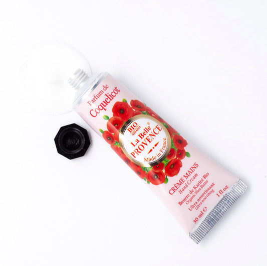 Handkräm 30ml Vallmo - La Belle Provence | Återfuktande