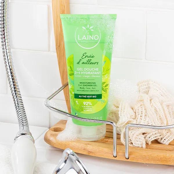 Duschgel med Ekologiskt Grönt Te – 200 ml