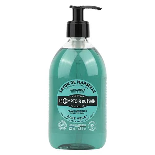 Flytande Marseille tvål Aloe Vera - 500ml